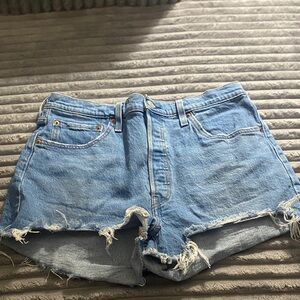 Levis W32 501 Denim shorts